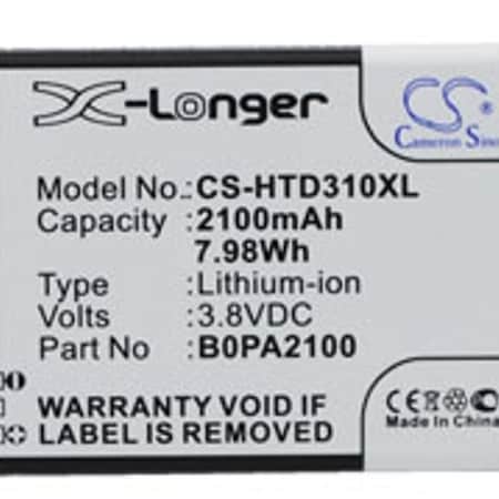Ilc Replacement for HTC 35h00211-01m Battery 35H00211-01M BATTERY HTC
